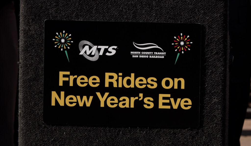 Transporte Público Gratuito para el Año Nuevo en San Diego: Celebrando con Seguridad