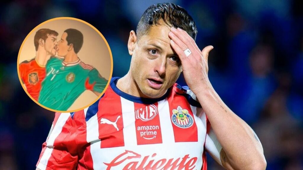 El Mural Polémico de Sia: ¿Chicharito Besando a Íker Casillas?