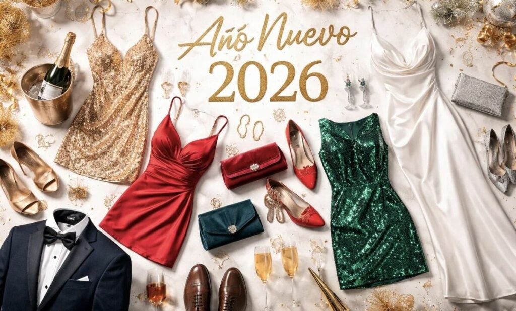 Mejores colores para vestir en Año Nuevo: Significado y consejos para el 2026
