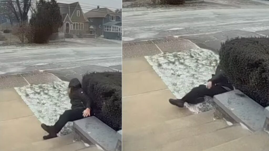 Abuelita Impresionante Vuelo: Fuertes Vientos de Tormenta Invernal Azotan Orlando