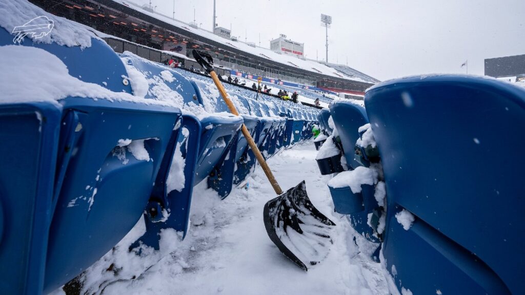 Los Bills Ofrecen Incentivos a Aficionados para Retirar la Nieve del Highmark Stadium