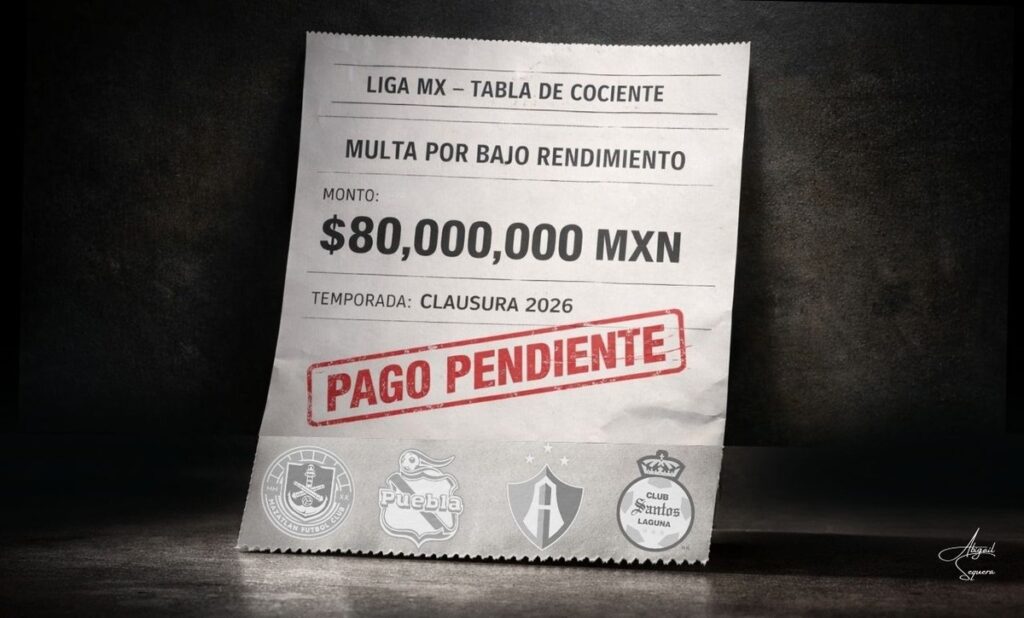 Clausura 2026: Clubes de Fútbol Enfrentan Nuevas Multas por Cociente