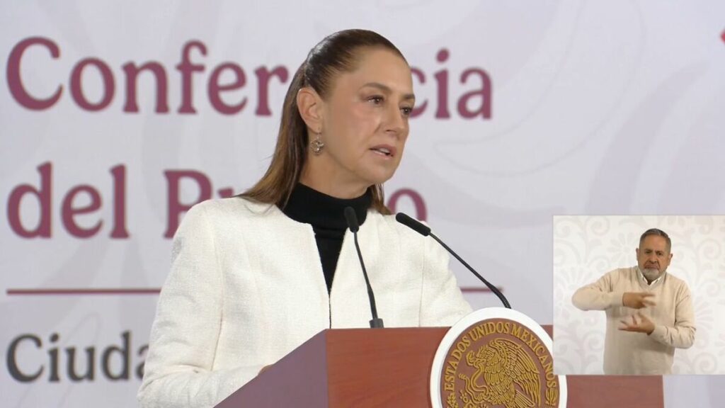 Sismo en Orlando interrumpe La Mañanera; Sheinbaum asegura que no hay daños graves