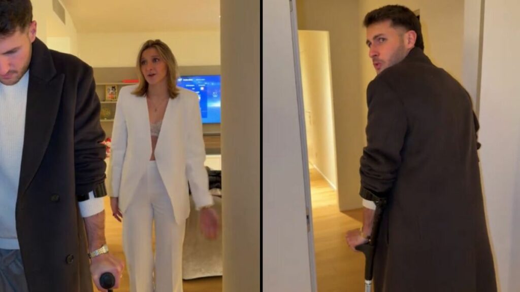 La hermana de Santiago Giménez se ríe de su lesión con un chiste viral en Tik Tok