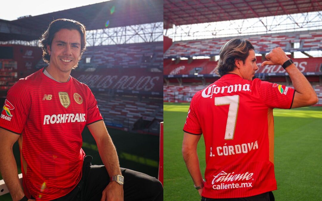 Sebastián Córdova se une a Toluca para el Clausura 2026 al ritmo de Cristian Castro
