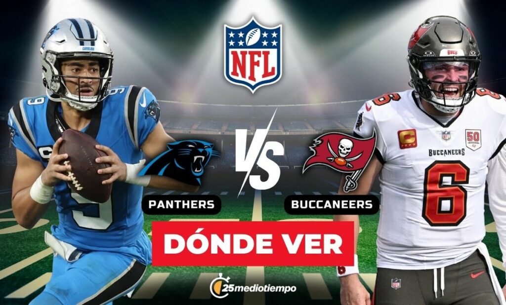 Buccaneers vs. Panthers: Cómo ver EN VIVO el emocionante partido por el título del Sur de la NFC en Semana 18