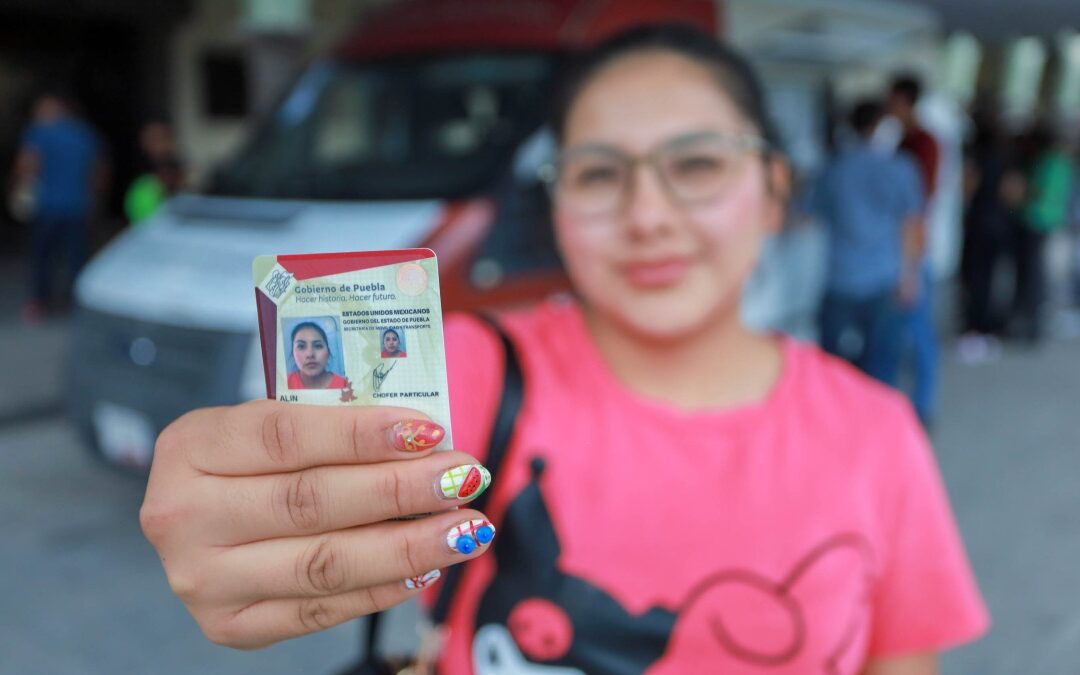 Nuevos precios para tramitar y renovar la licencia de conducir en Puebla 2026