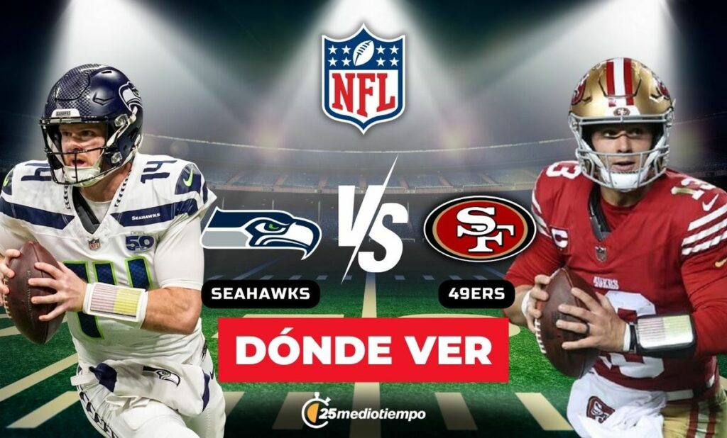 Seattle Seahawks vs. San Francisco 49ers: ¡Mira EN VIVO el partido de la Semana 18 de la NFL hoy!