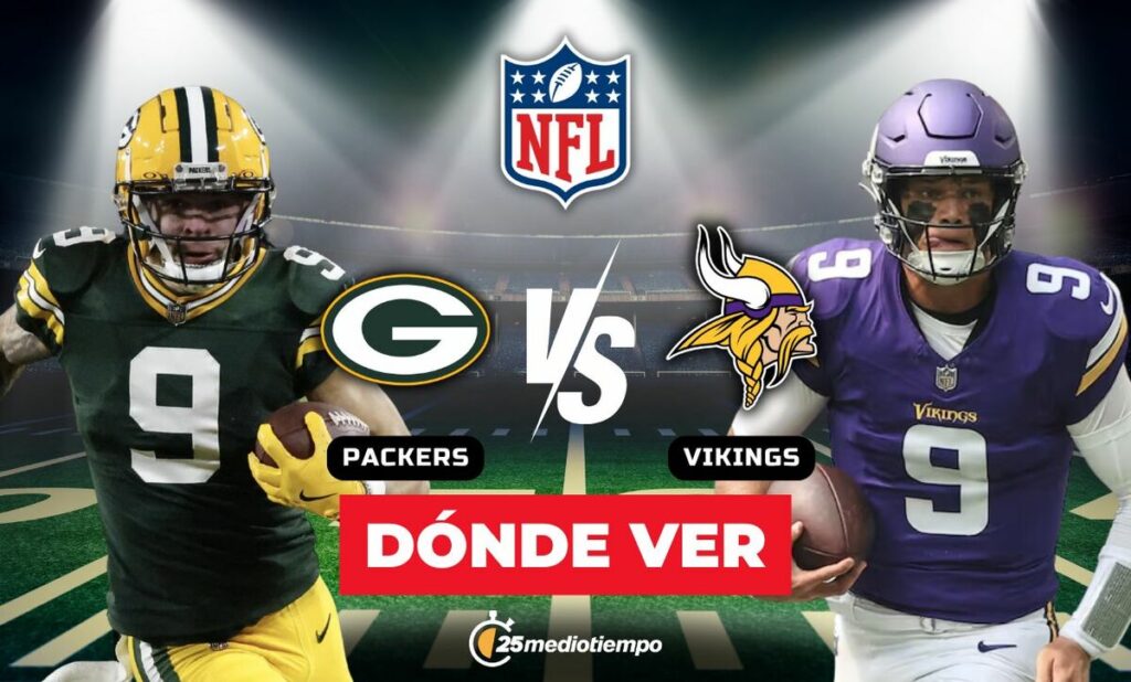 Packers vs. Vikings: Cómo Ver el Partido EN VIVO en Orlando – Semana 18 NFL