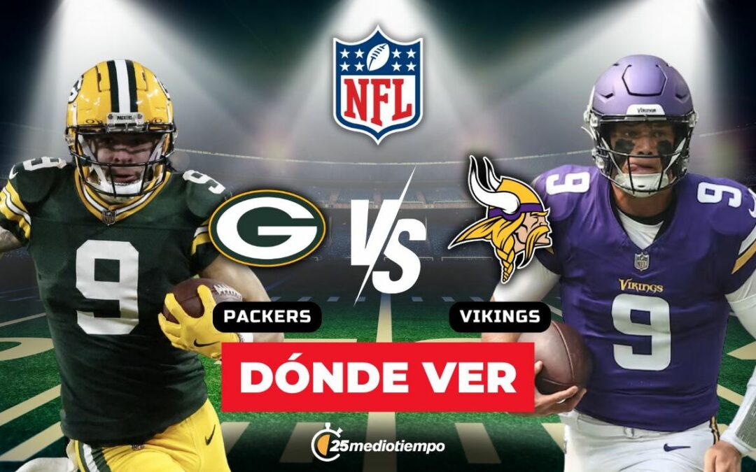 Packers vs. Vikings: Cómo Ver el Partido EN VIVO en Orlando – Semana 18 NFL
