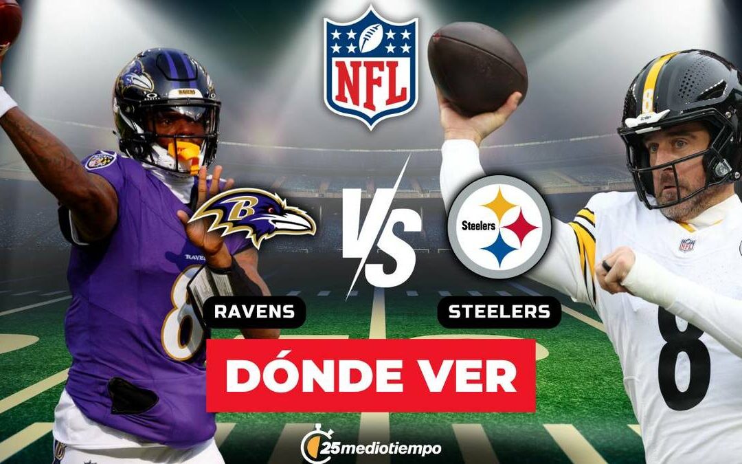 Steelers vs Ravens: Hora y Canal para Ver el Partido de la Semana 18 de la NFL 2026