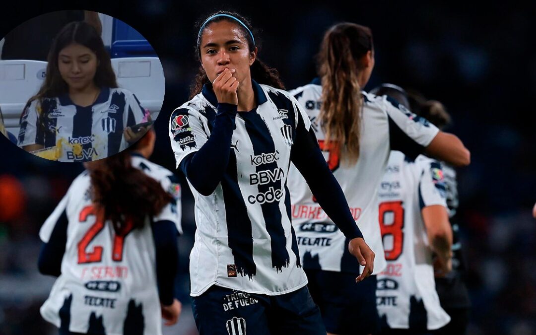 Incidente Impactante en el Partido de Rayadas: Aficionada Recibe Nachos durante el Encuentro | VIDEO