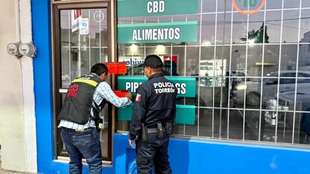 Clausura de Tienda de Productos de Cannabis en Torreón: Conflicto con el Personal