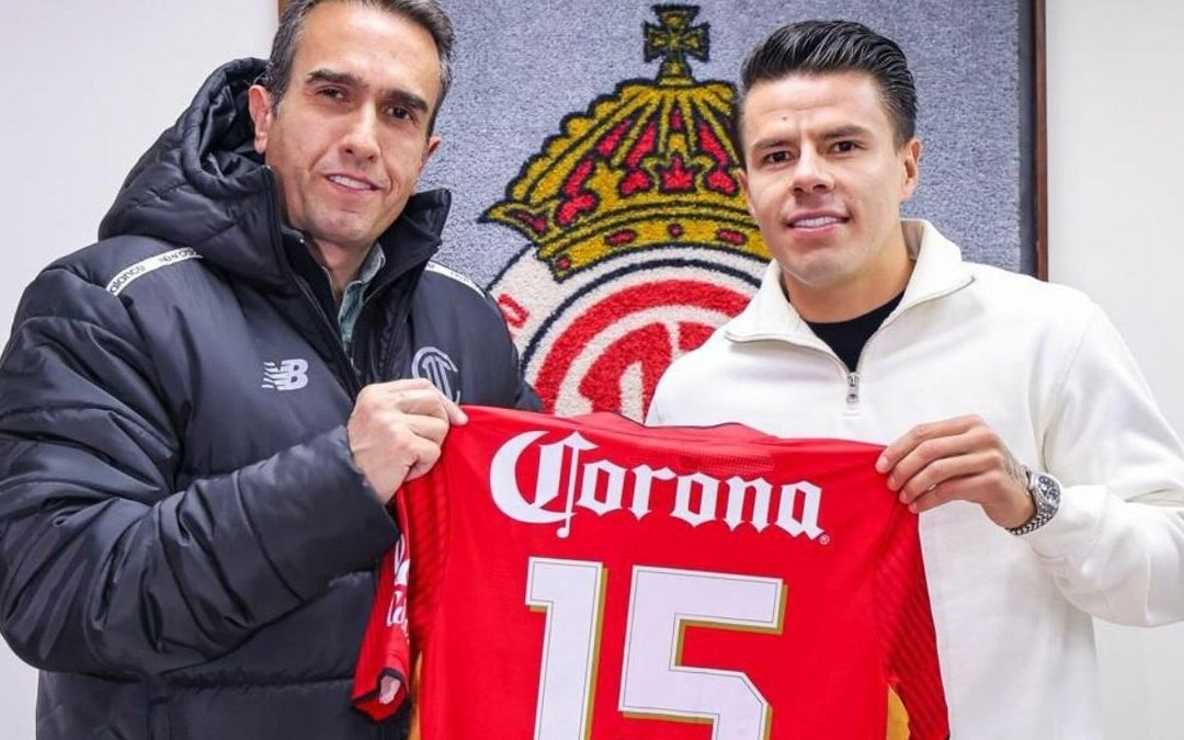 Pavel Pérez se incorpora al Toluca, el bicampeón del futbol mexicano