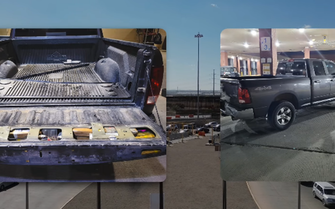 Intercepción de 40 Libras de Cocaína por CBP en el Puente Internacional de Ysleta, El Paso