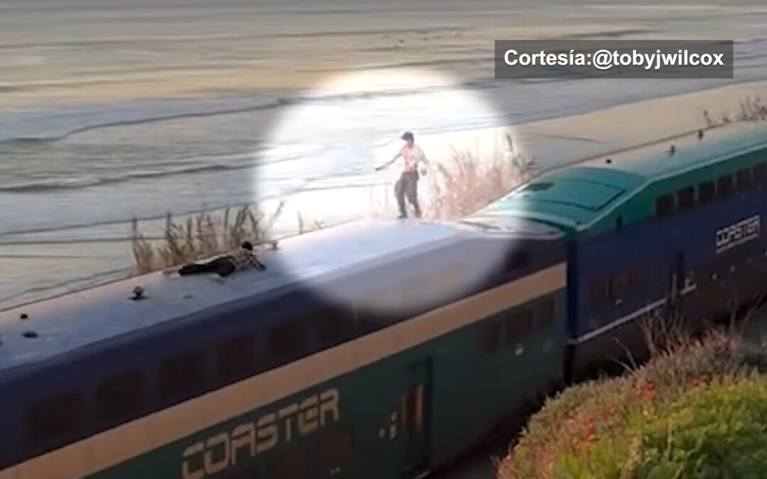 Adolescentes Arrestados Tras Viajar Ilícitamente en el Techo de un Tren Coaster en San Diego