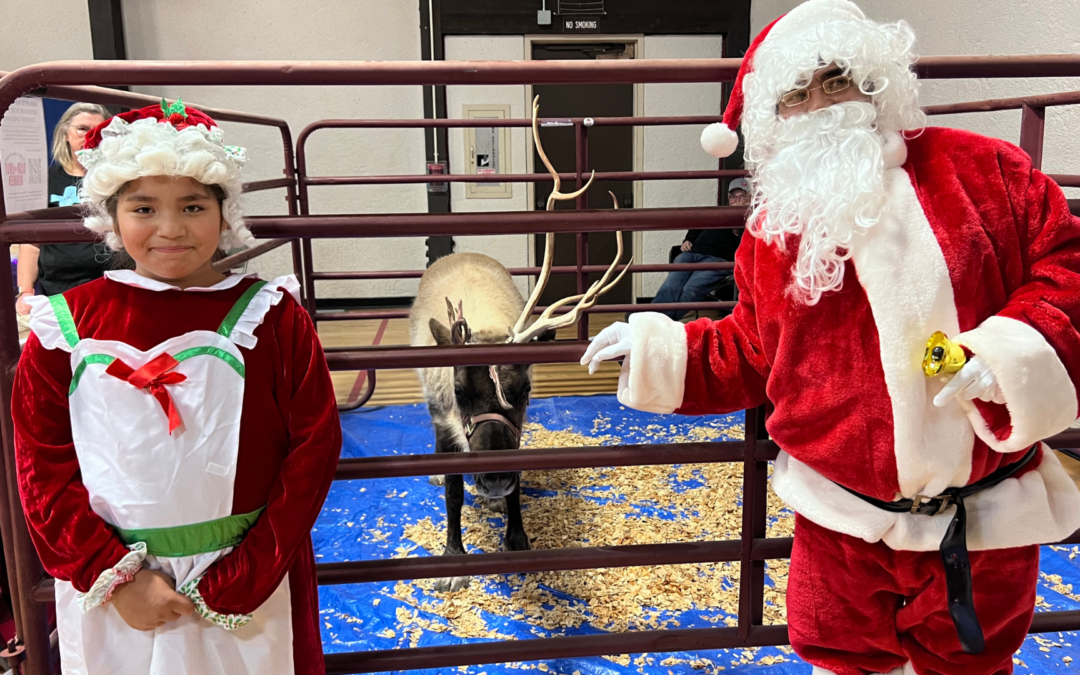 Convite Navideño en Evergreen: Santa Claus y un Reno Real Este Sábado en Tampa Bay