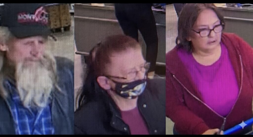 Investigación por Gran Robo en Walmart de Nevada: Buscan a 3 Sospechosos
