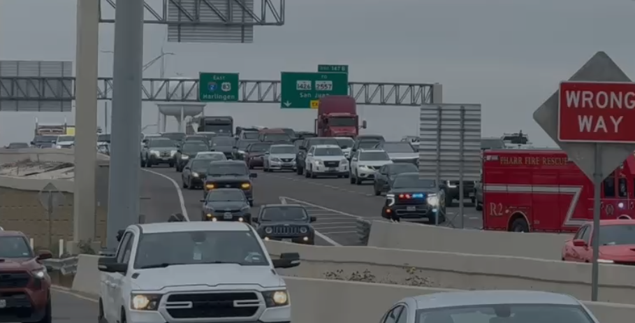 Accidente en el Expressway 83: Dos vehículos involucrados sin heridos en Pharr
